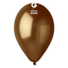 Load image into Gallery viewer, 116601 Gemar Metallic Brown 11-12&quot; Round (50ct)
