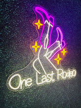 Load image into Gallery viewer, One Last Rodeo Neon Sign Rental

