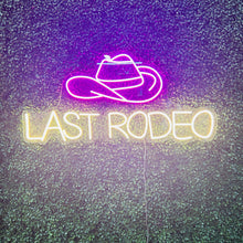 Load image into Gallery viewer, Last Rodeo Neon Sign Rental
