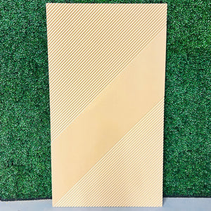 Split Diagonal Ripple Panel Rental