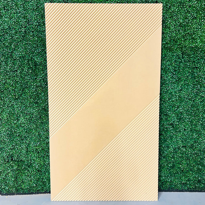 Split Diagonal Ripple Panel Rental