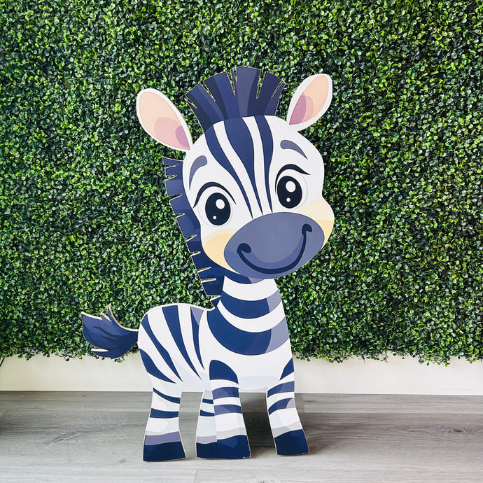 3ft Zebra Cutout Rental