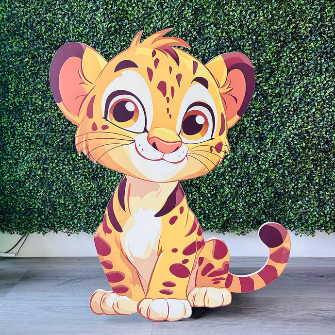 3ft Tiger Cutout Rental