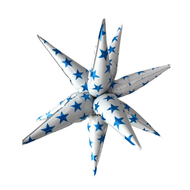 00007 Blue Sparkle Starburst