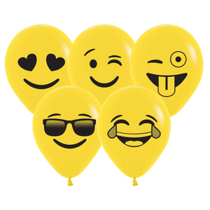 51317 Emoji Assortment 5" Round