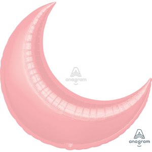 16460 SuperShape Pastel Pink Crescent 35"