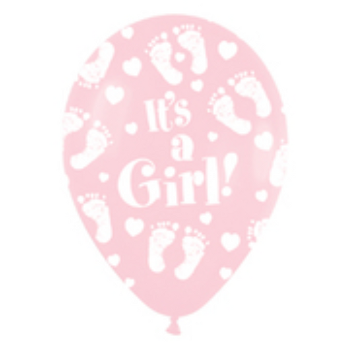 53384 It's A Girl Footprint 11