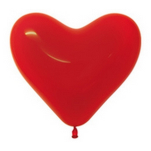 55122 Crystal Red 11" Heart