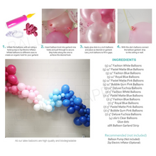 Load image into Gallery viewer, GKIT003 Gender Reveal Balloon Garland Kit
