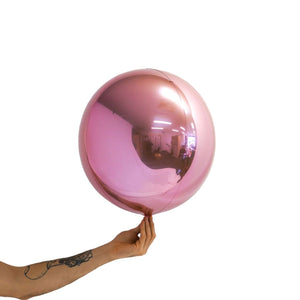 288324 Loon Balls® 35cm (14") Metallic Light Pink