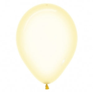 53192 Crystal Pastel Yellow 11" Round