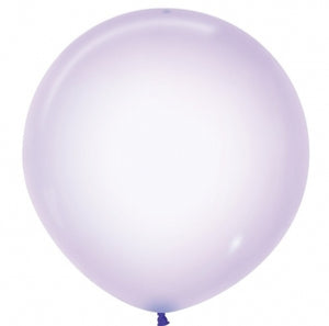 59196 Crystal Pastel Lilac 24" Round (1ct)