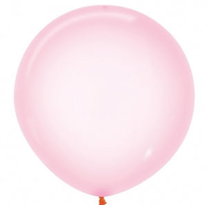 59191 Crystal Pastel Pink 24" Round (1ct)