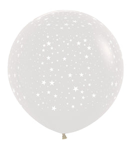 59314 Stars Crystal Clear 24" Round (1ct)