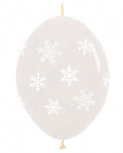 54283 Clear Snowflake 12" LINK-O-LOON®