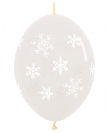 54283 Clear Snowflake 12