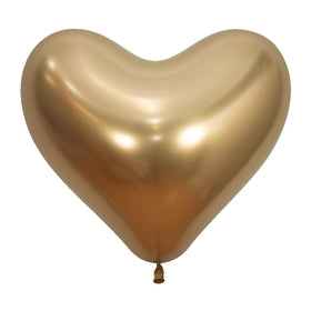 55348 Reflex Gold 14" Heart (50ct)