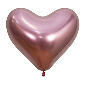 55356 Reflex Pink 14" Heart (50ct)