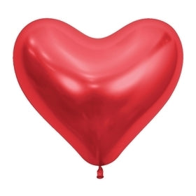 55355 Reflex Red 14" Heart (50ct)