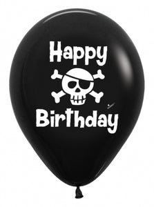 50268 Happy Birthday Pirate 11" Round