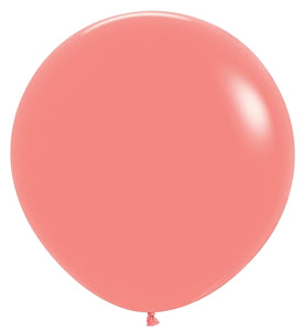 59517 Fashion Tropical Coral 24" Round (10ct)