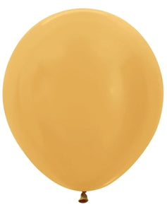 55082 Metallic Gold 18" Round (25ct)