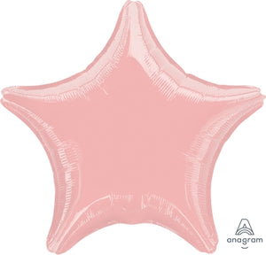 06902 Metallic Pearl Pastel Pink Star