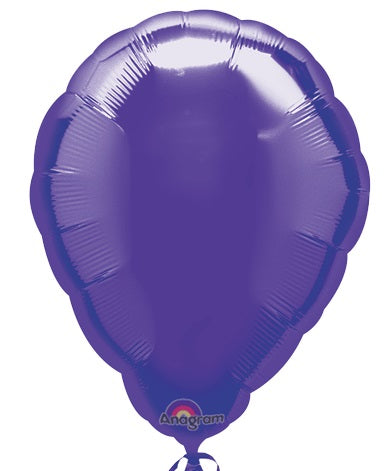 08495 Metallic Purple Perfect Balloon
