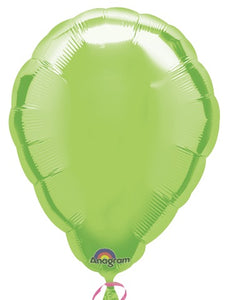 08855 Metallic Lime Green Perfect Balloon