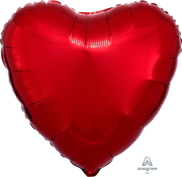 10584 Metallic Red Heart