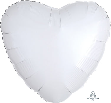 10595 Metallic White Heart
