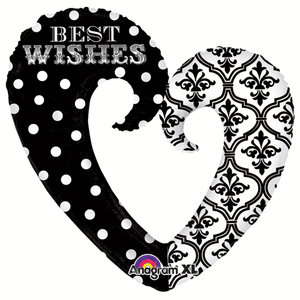 25467 Damask & Dots Best Wishes