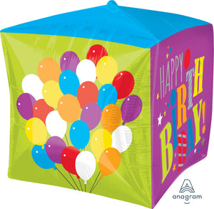 28428 Birthday Balloons Cube