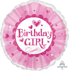 28719 Birthday Girl Pink Sparkle Tutu
