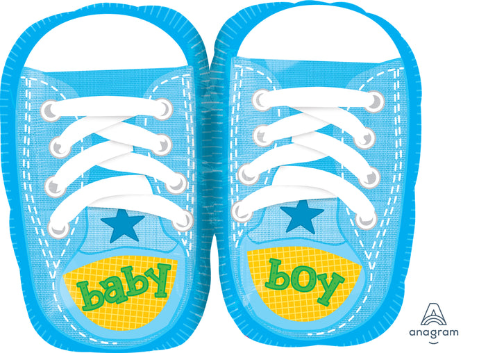 28816 Baby Boy Sporty Blue Kicks