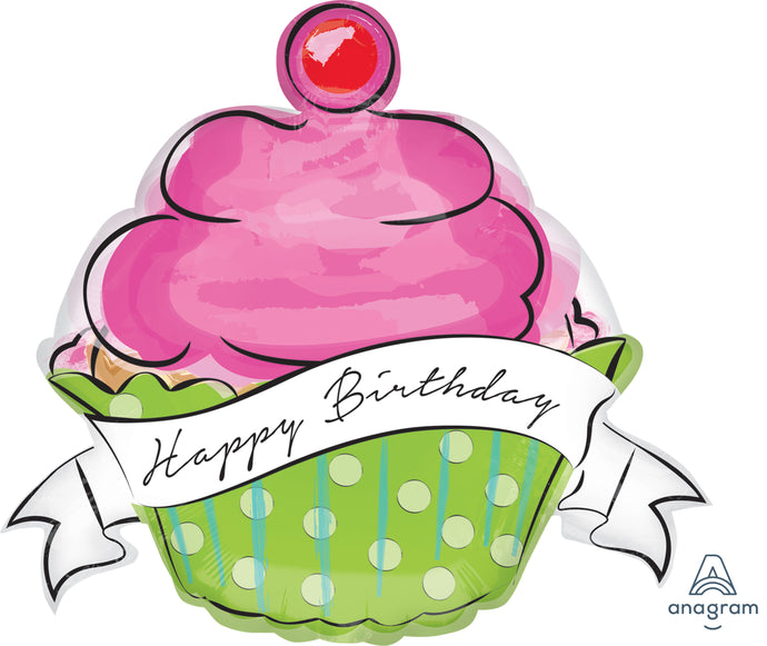 32107 Birthday Sweets Cupcake
