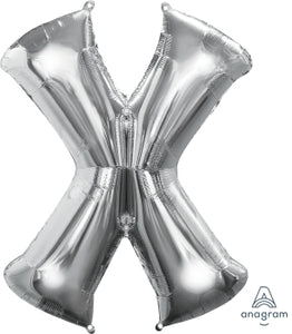 32995 Letter "X" Silver