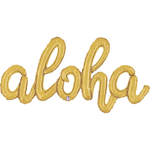 35804 Aloha Script Gold