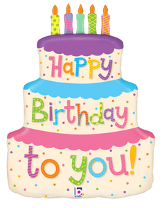 35863 Girly Birthday Cake