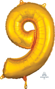 36562 Helium Saver Number "9" Gold