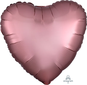 36825 Satin Luxe Rose Copper Heart