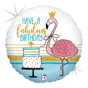 36884 Fabulous Flamingo Birthday