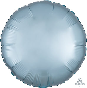39910 Satin Luxe Pastel Blue Round
