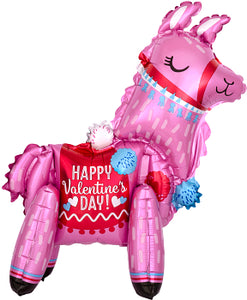 40523 Standing Valentine Llama