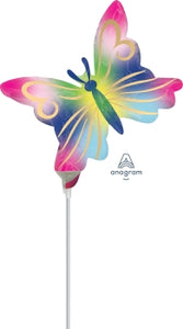40817 Satin Watercolor Butterfly