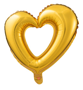 40in Interlocking Gold Heart