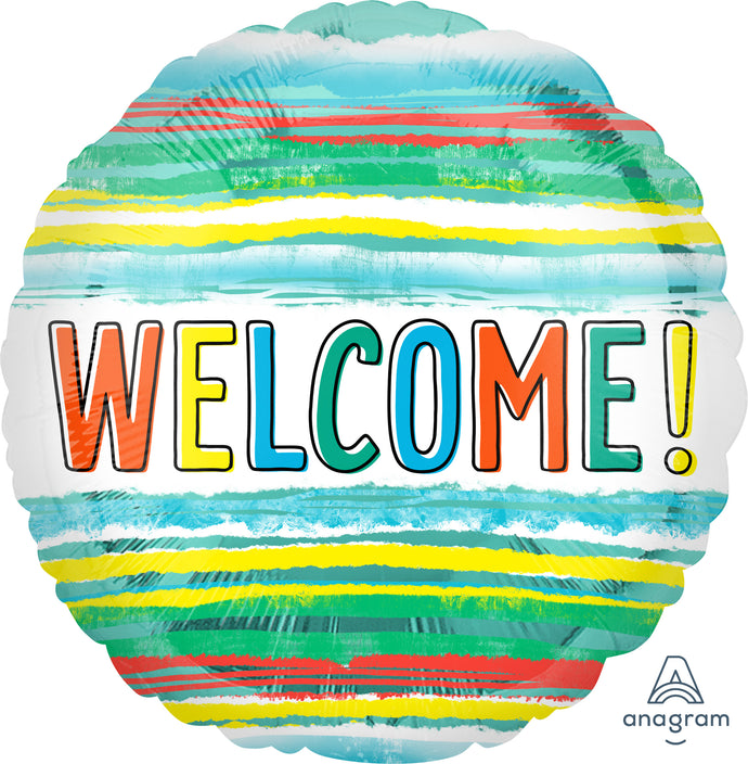 41176 Welcome Watercolor