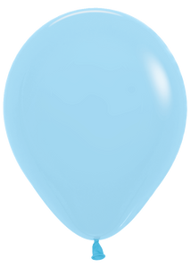 155722 Pastel Matte Blue 5" Round