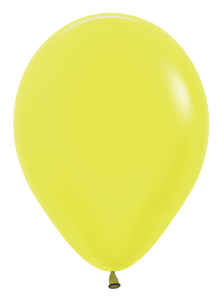 51053 Neon Yellow 5" Round