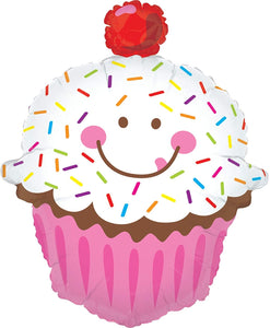 85695 Smiling Sprinkle Cupcake